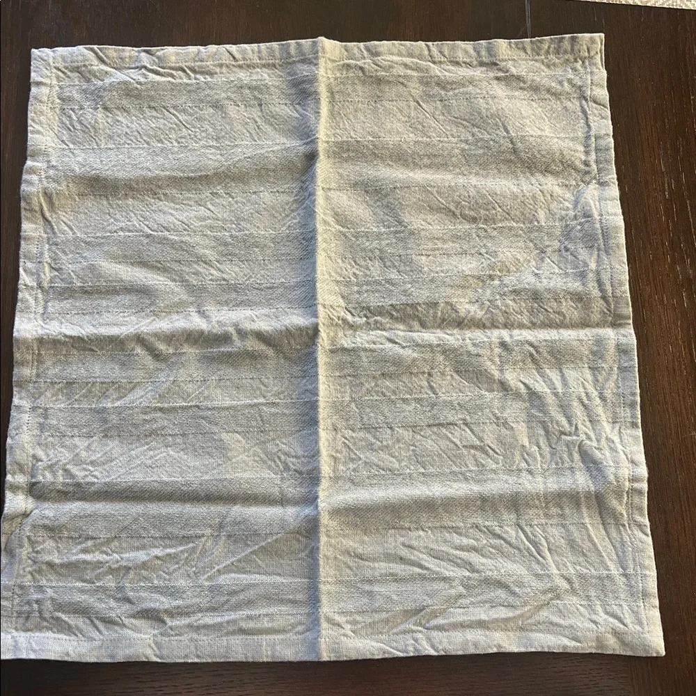 Gray Cloth Dinner Napkins